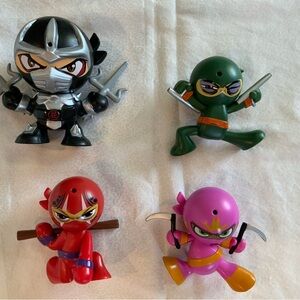 Fart Ninjas Qty 4 Motion Sounds Farty Pack Kids Toys WORKING  A1